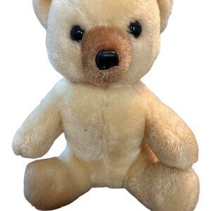 Dakin Wind Up Musical Bear Plush Vintage 1977 Teddy Cream Beige Lullaby 8"